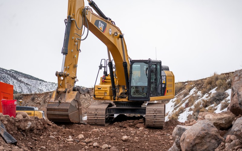 Excavateurs CAT ROCKMACHINE EQUIPMENT