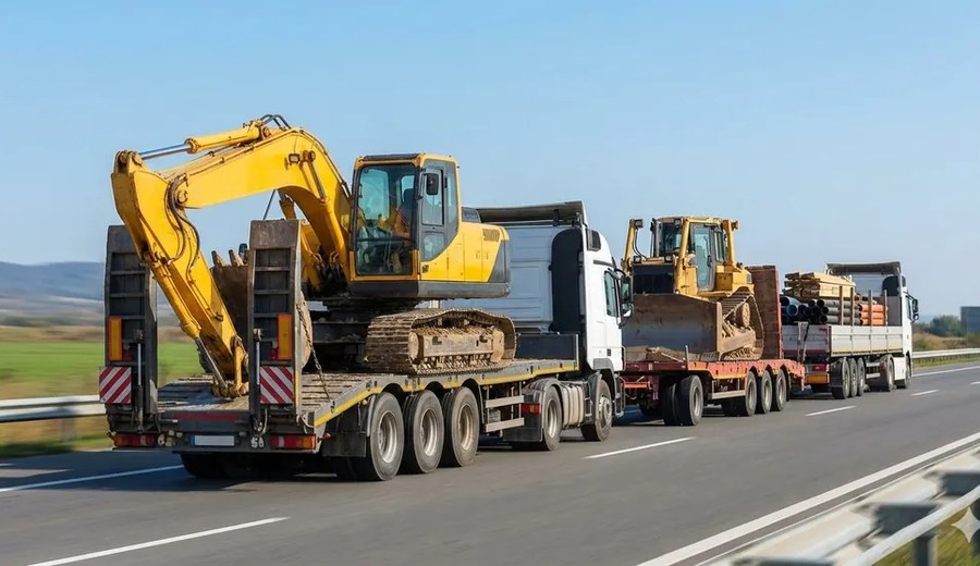 Porte-engins lowboy ROCKMACHINE